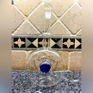 *EMPTY* Esperanto Selección Tequila Glass bottle. Empty and clean.